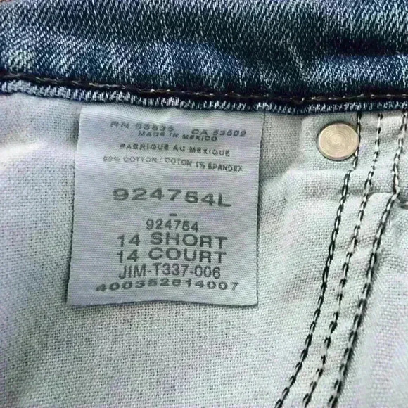 Cabelas Casual Jeans Womens 14 Short Blue Denim Straight Leg Medium Wash Hi-Rise - Picture 11 of 11